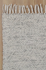 Perla Handwoven Wool Perl-16 Black/White (Dc)