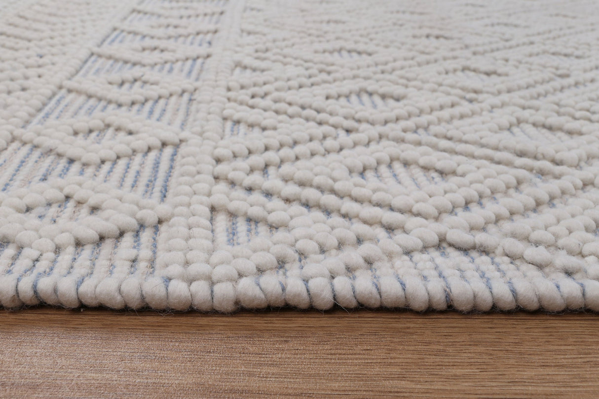 Perla Handwoven Wool Perl-16 Blue (Dc)