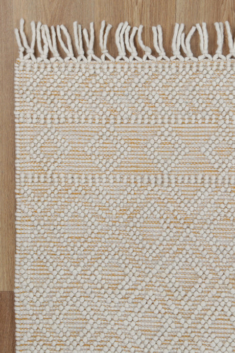 Perla Handwoven Wool Perl-16 Mustard (Dc)