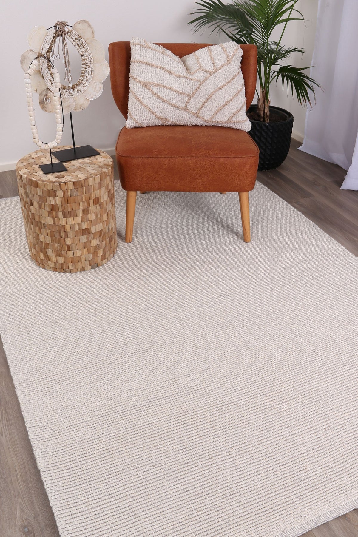 Astro Natural Wool Rug