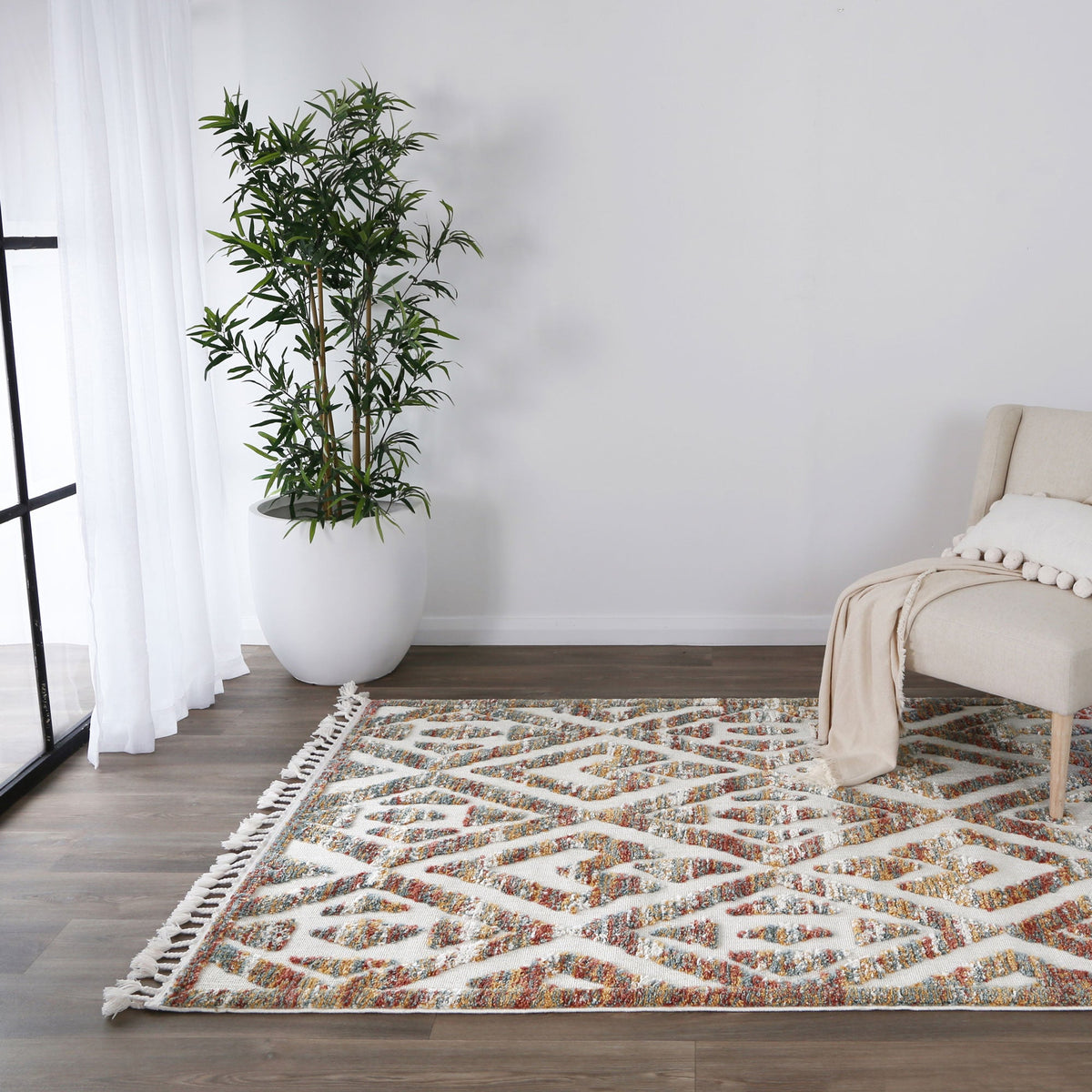 Bilbao Safa Geometric Multi Rug