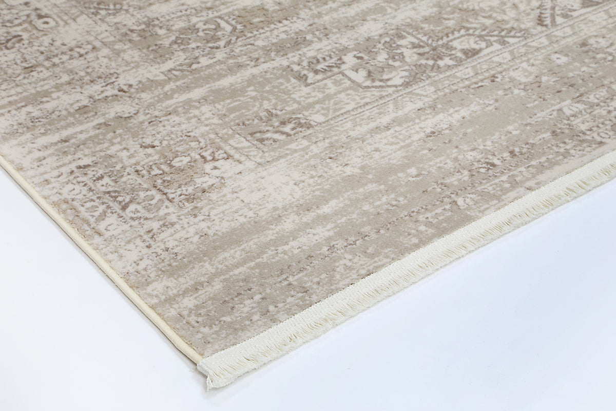 Bohemian Paradise Medalion Beige Rug