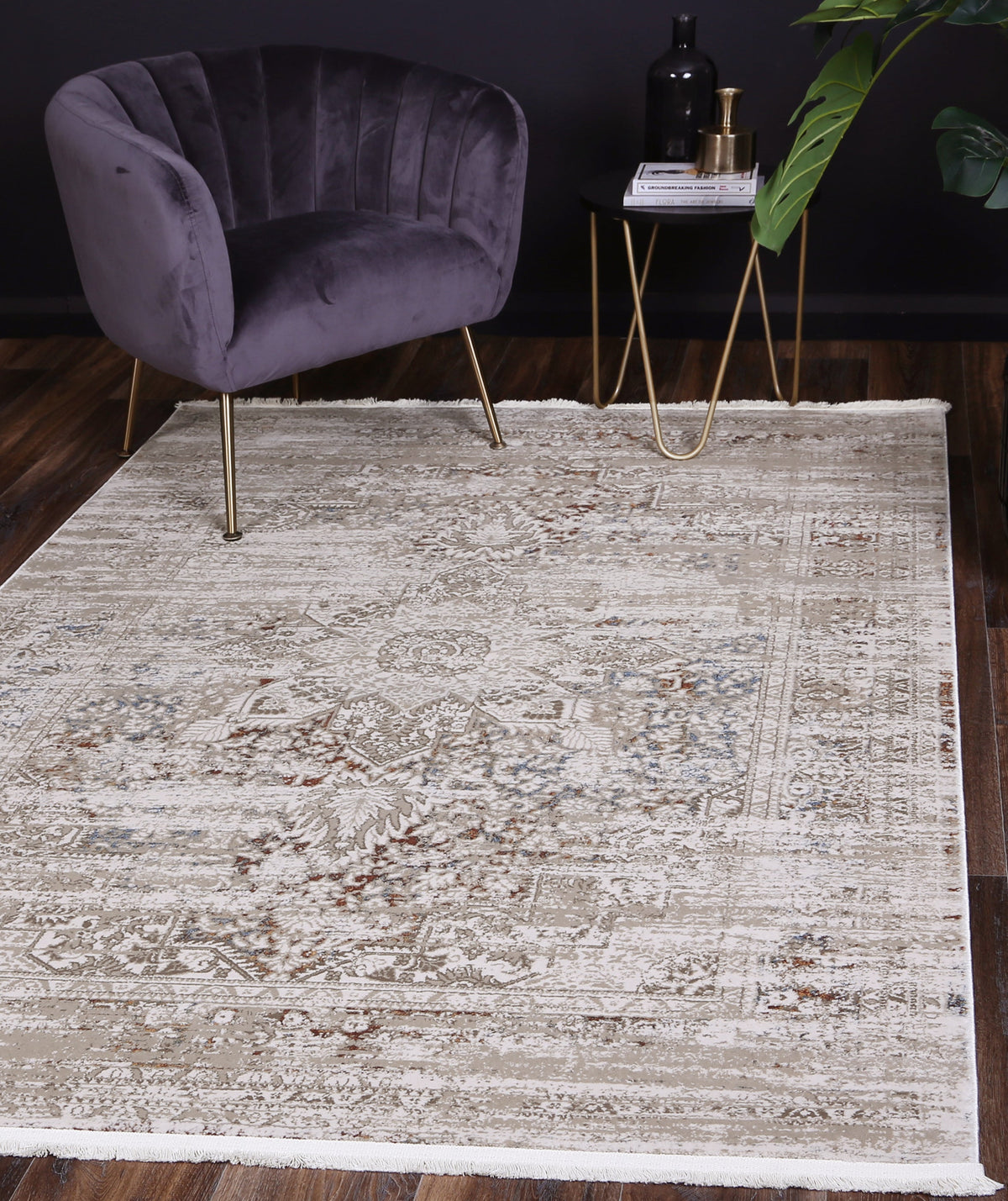 Bohemian Paradise Herati Beige & Multi Rug