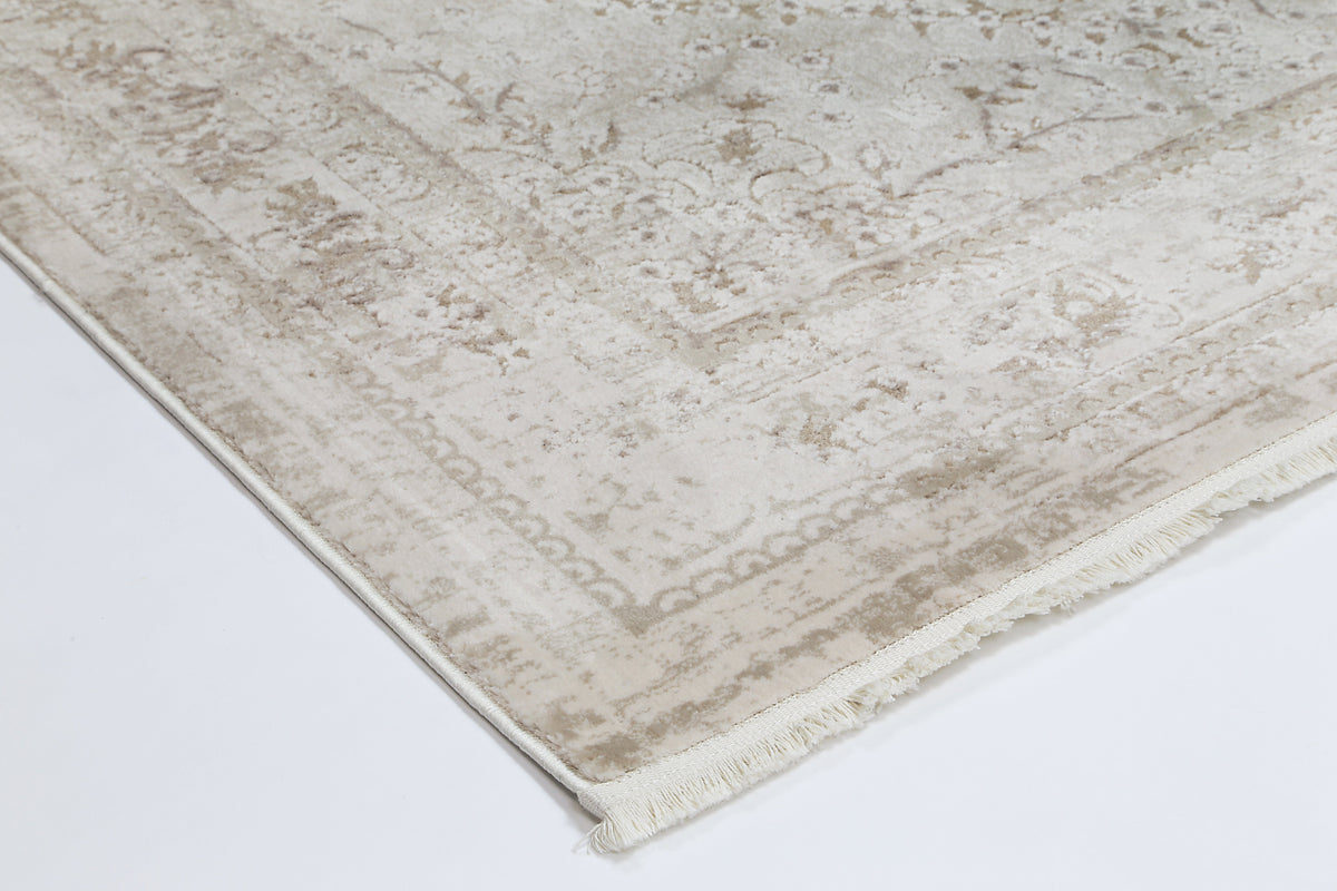 Bohemian Paradise Vintage Medalion Beige Rug