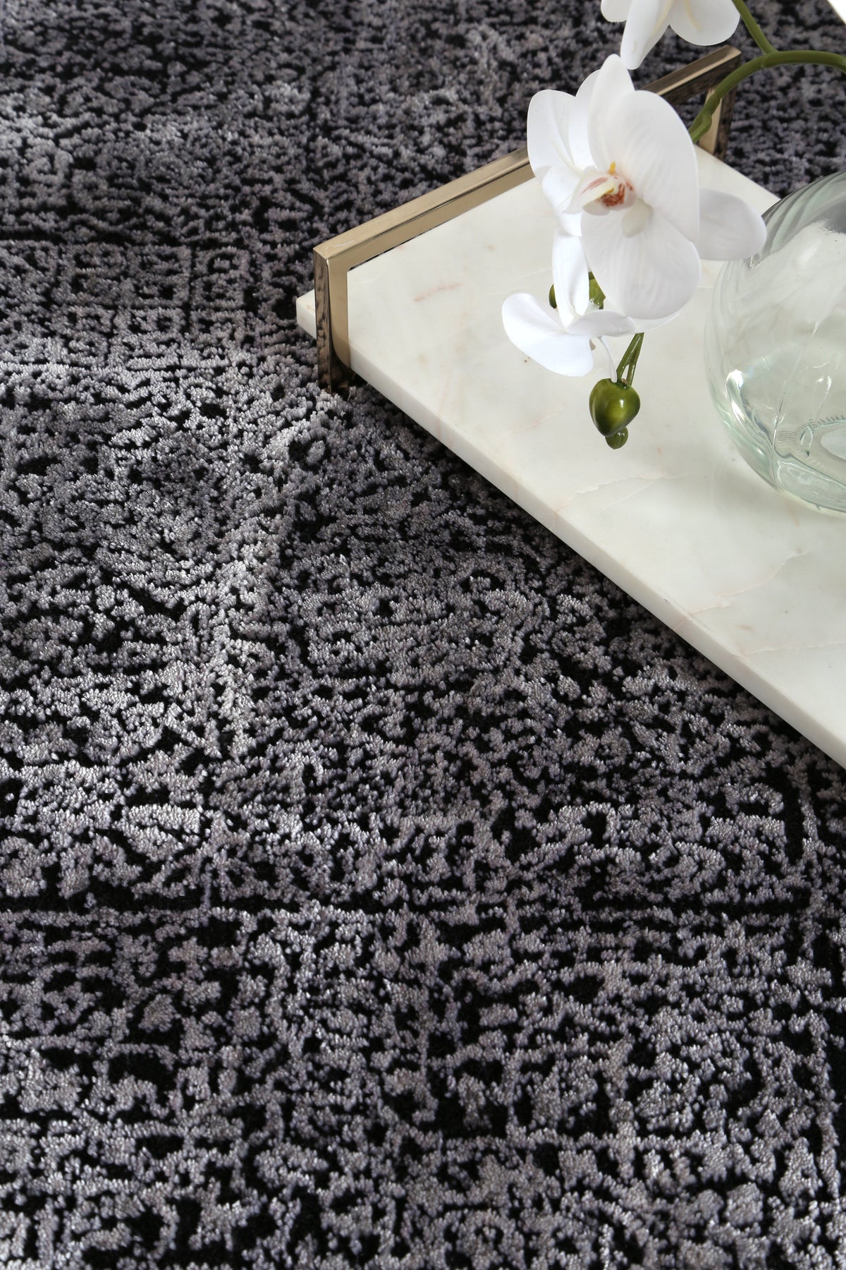 Brooklyn Bedford Silver Rug