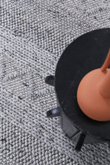 Bella Handwoven Wool Steel