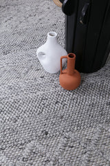 Bella Handwoven Wool Steel