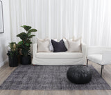 Casper Handtufted Polyester Casp01 Charcoal Navy