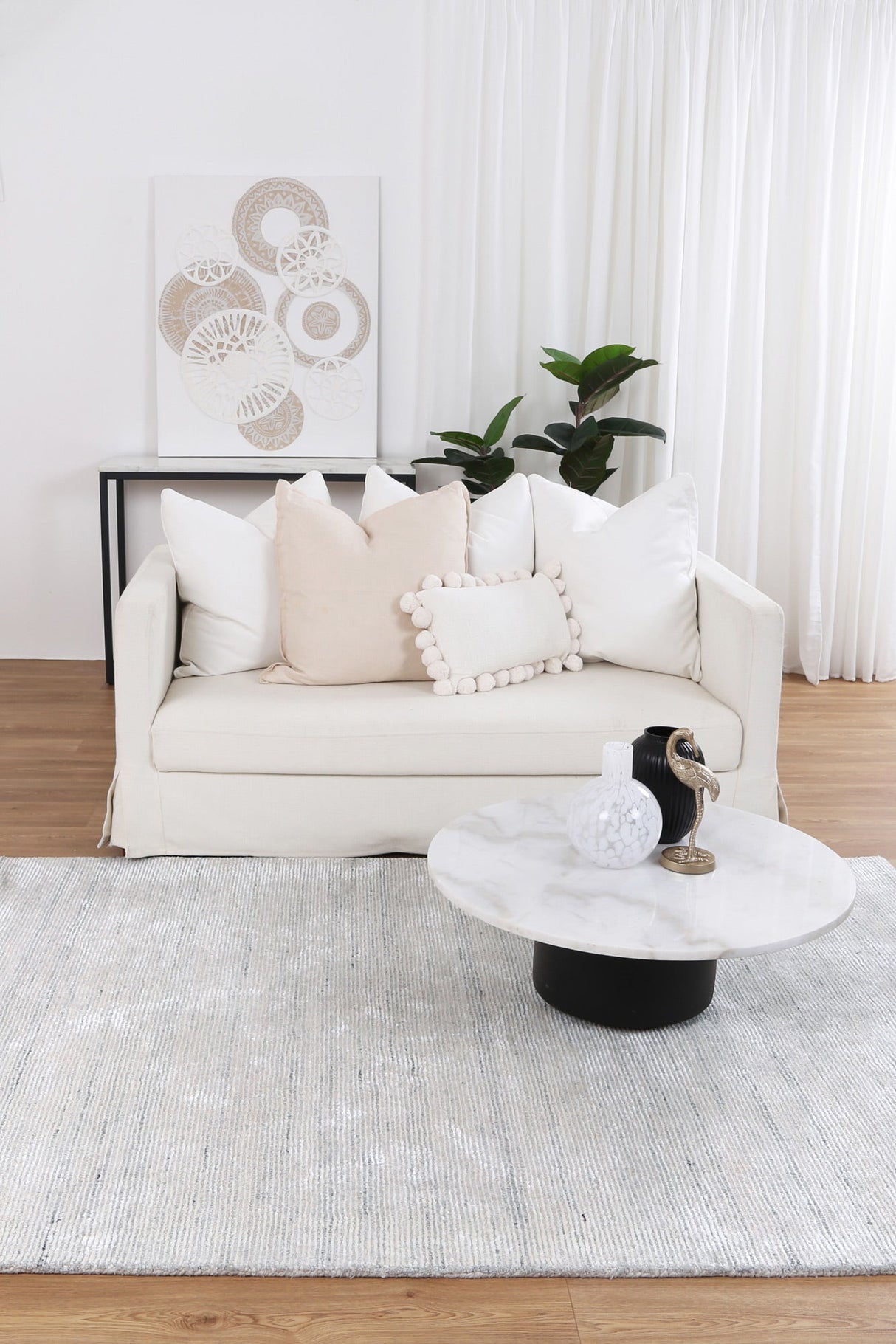 Soho Handtufted Wool Fog