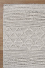 Bella Handwoven Wool Natural/ Ivory