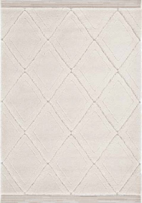 Liege Modern Cream Cream Rug