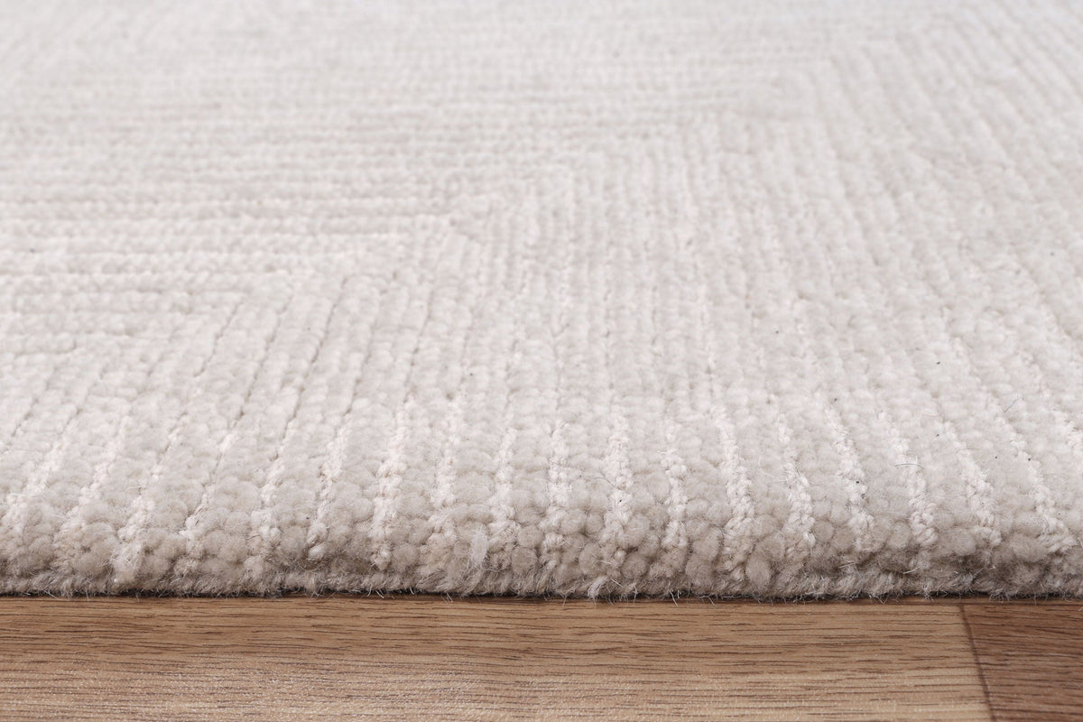 Loren Motley 04 Ivory Wool Rug