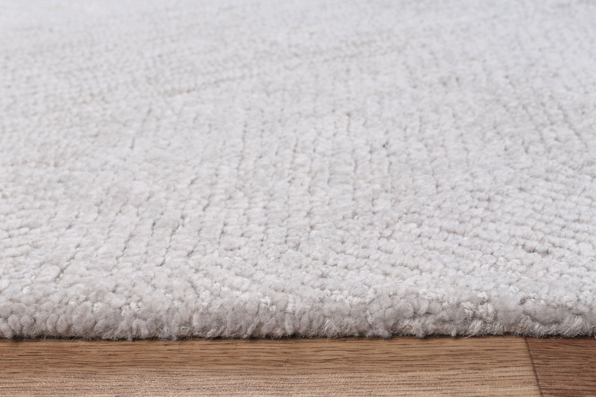 Loran Handtufted Wool Loran05 Platinum
