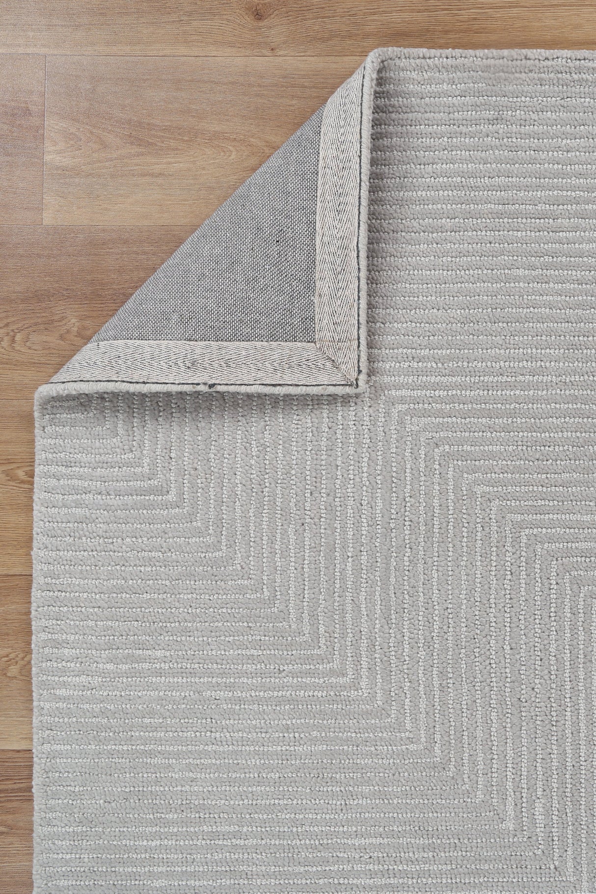 Loran Handtufted Wool Loran04 Platinum