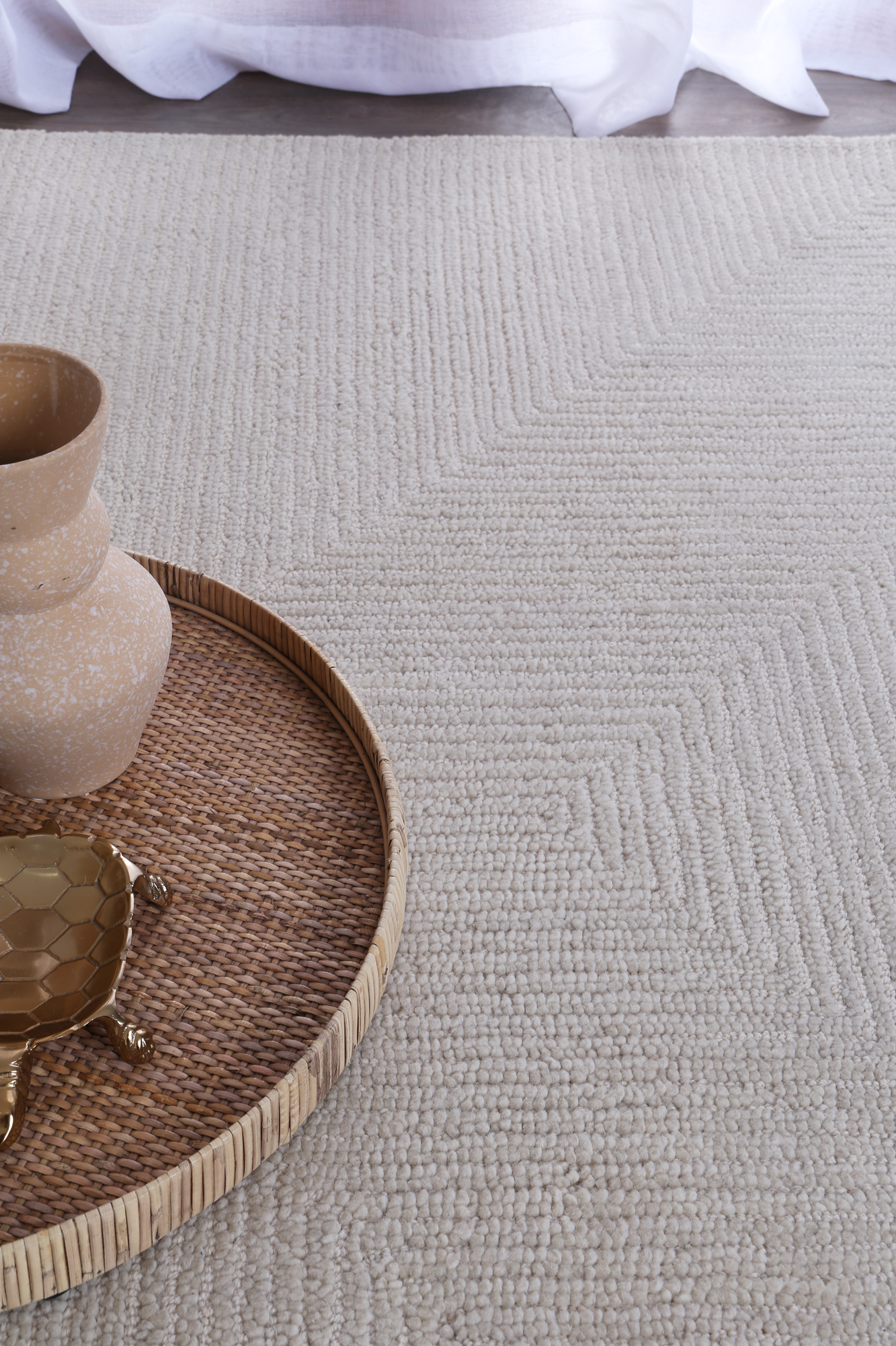 Loran Handtufted Wool Loran04 Ivory