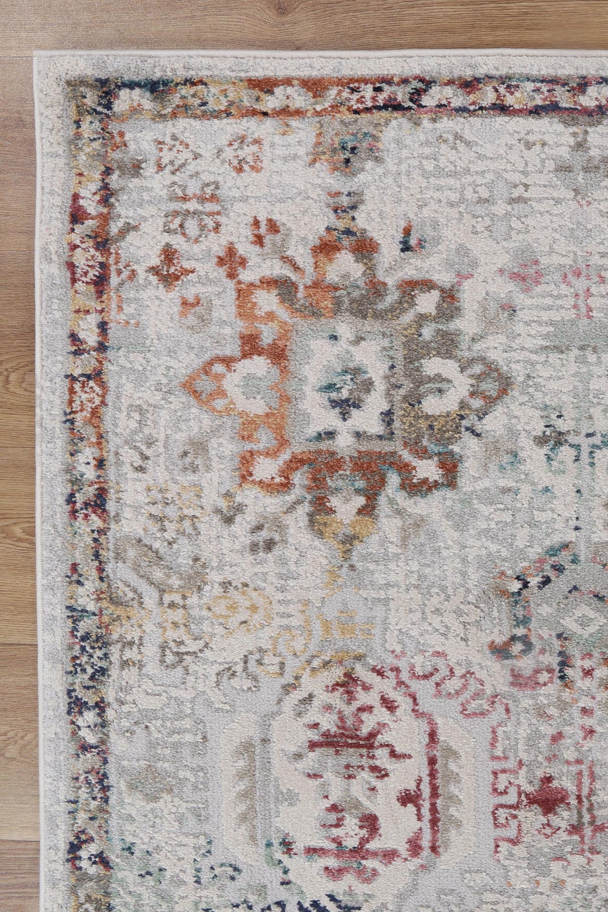 Mediterranean Chetaibi Multi Plush Rug 011