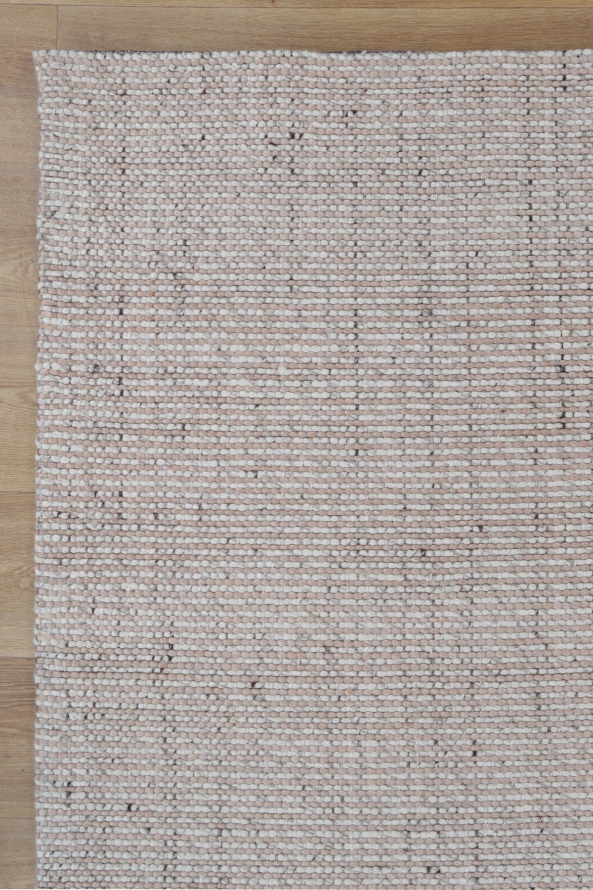 Ridges Nude Wool Rug