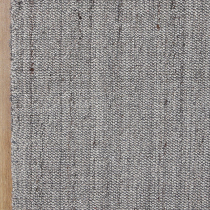 Pebble Brown Wool Rug