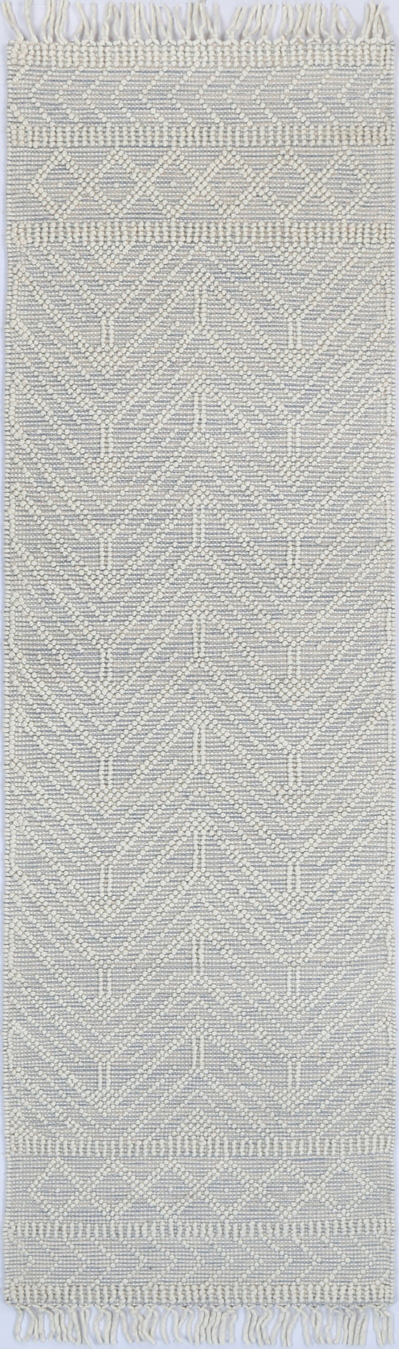 Perla Zoe Blue Hall Runner