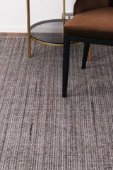 Pebble Brown Wool Rug