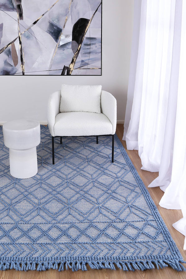 Perla Ivy Blue Rug