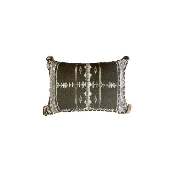 Folk Chocolate Cushion 60cm x 40cm