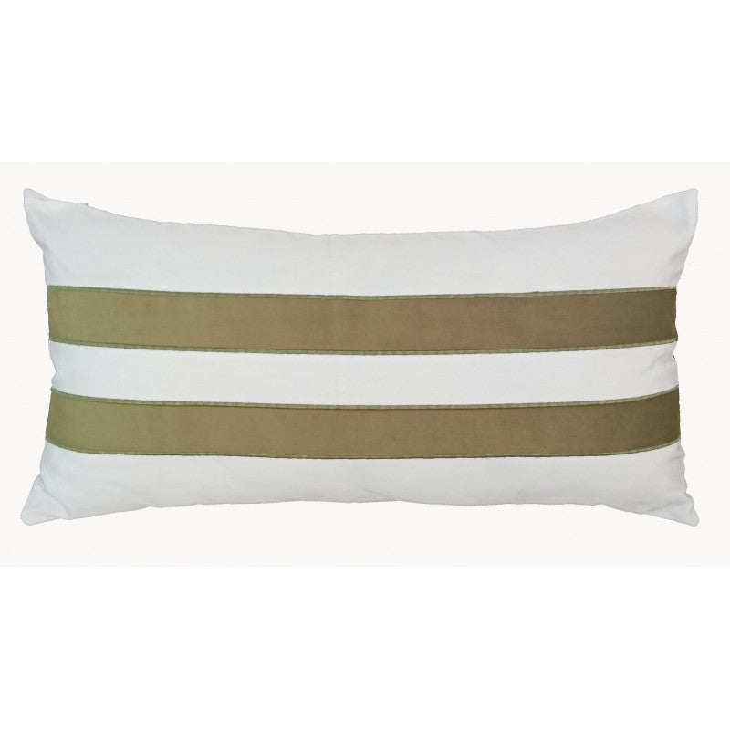 Apollo Khaki Stripe Cushion 70 x 30cm