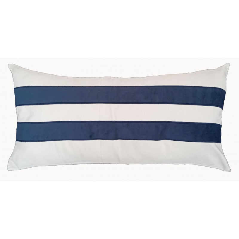 Apollo Navy Stripe Cushion 70 x 30cm