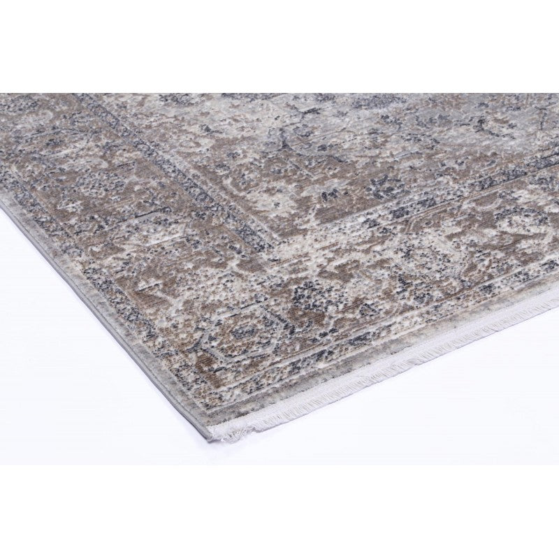 Astra Medallion Rug Grey