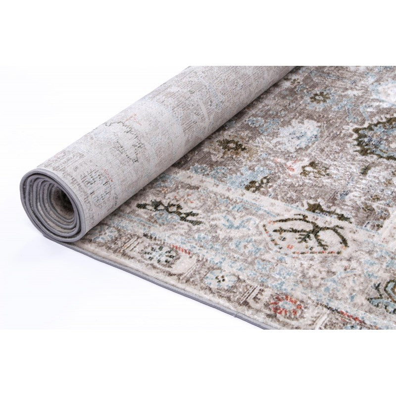 Astra Floral Rug Beige