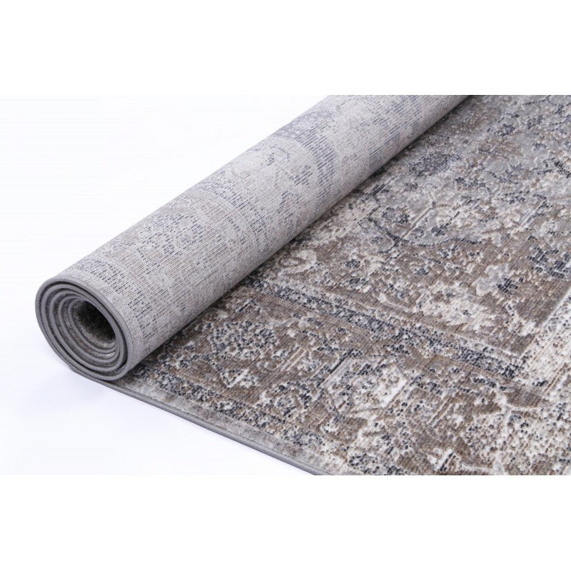 Astra Medallion Rug Grey