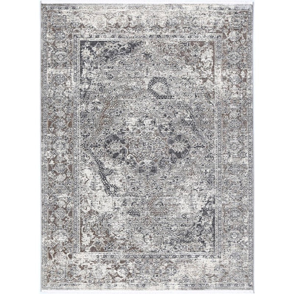 Astra Medallion Rug Grey