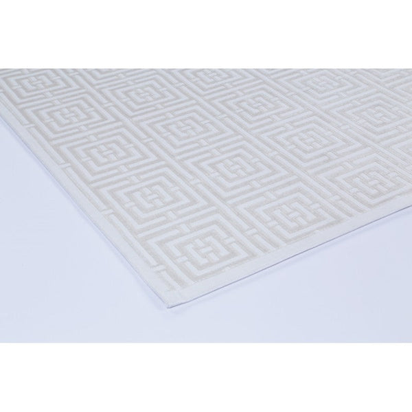 Atlantis Tile Bath Mat White