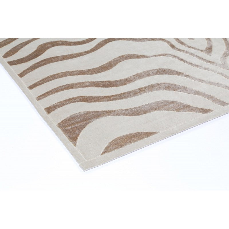 Atlantis Waves Bath Mat Ivory