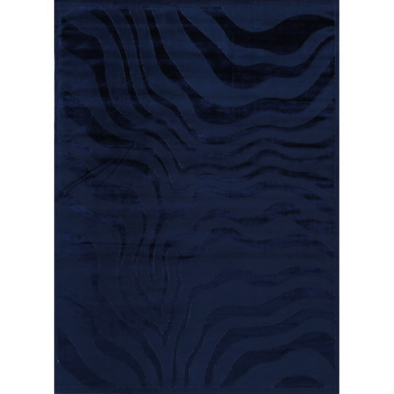 Atlantis Waves Bath Mat Navy