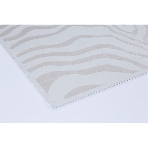 Atlantis Waves Bath Mat White