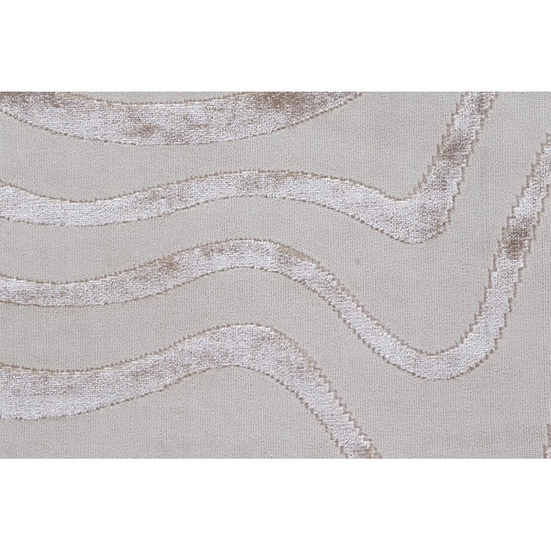 Atlantis Waves Bath Mat Ivory