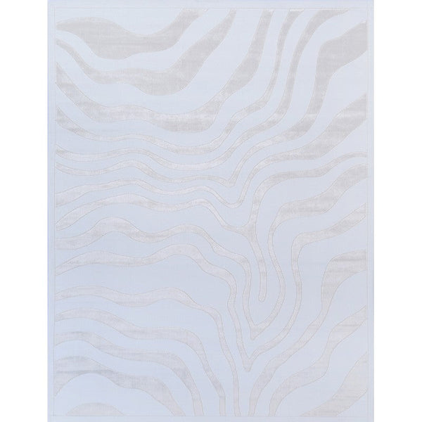 Atlantis Waves Bath Mat White