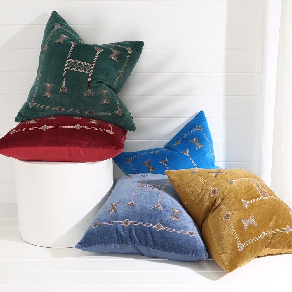 Luxurious 50x50 Attica Jade Cushion