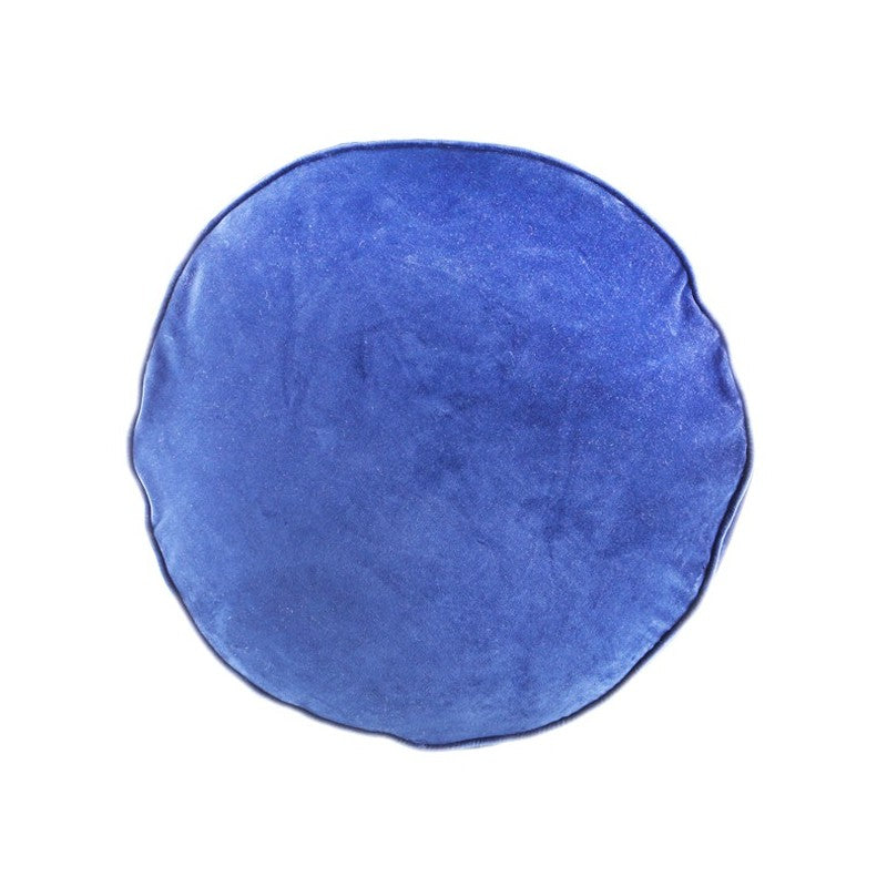 Beau Round Blue Cushion 60cm