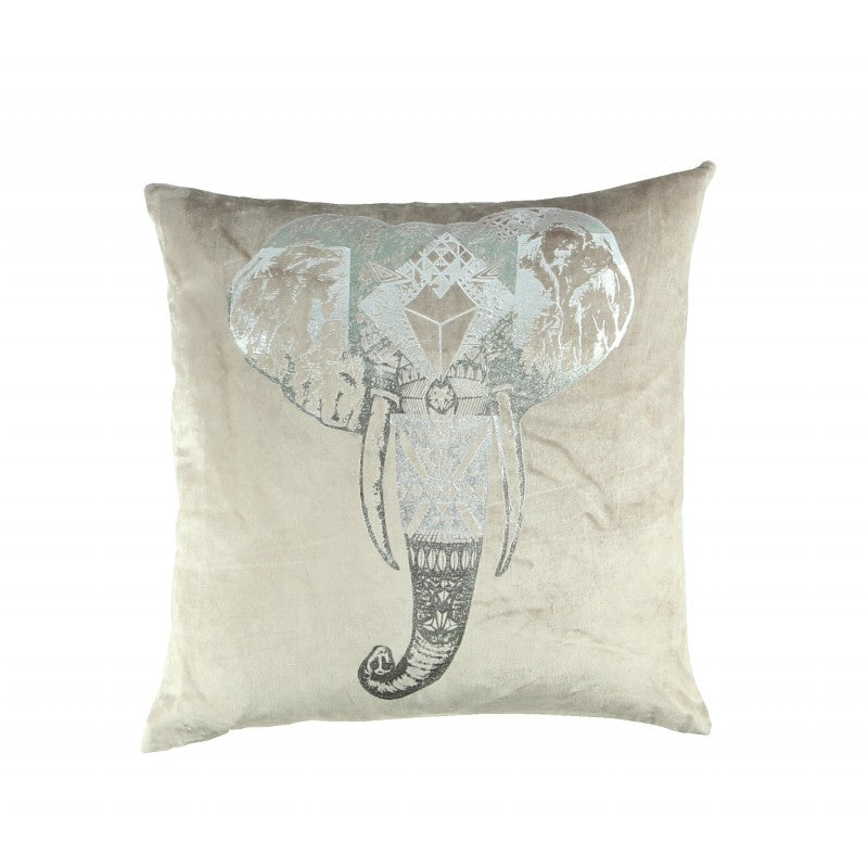 Raj Trunk Cushion Grey 50 x 50cm