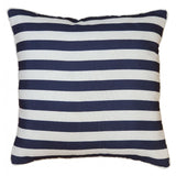 Florida Stripe Cushion Navy 50 x 50cm