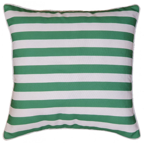 Florida Stripe Cushion Apple 50 x 50cm