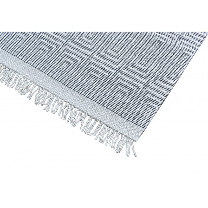 Django Rug Black & Natural