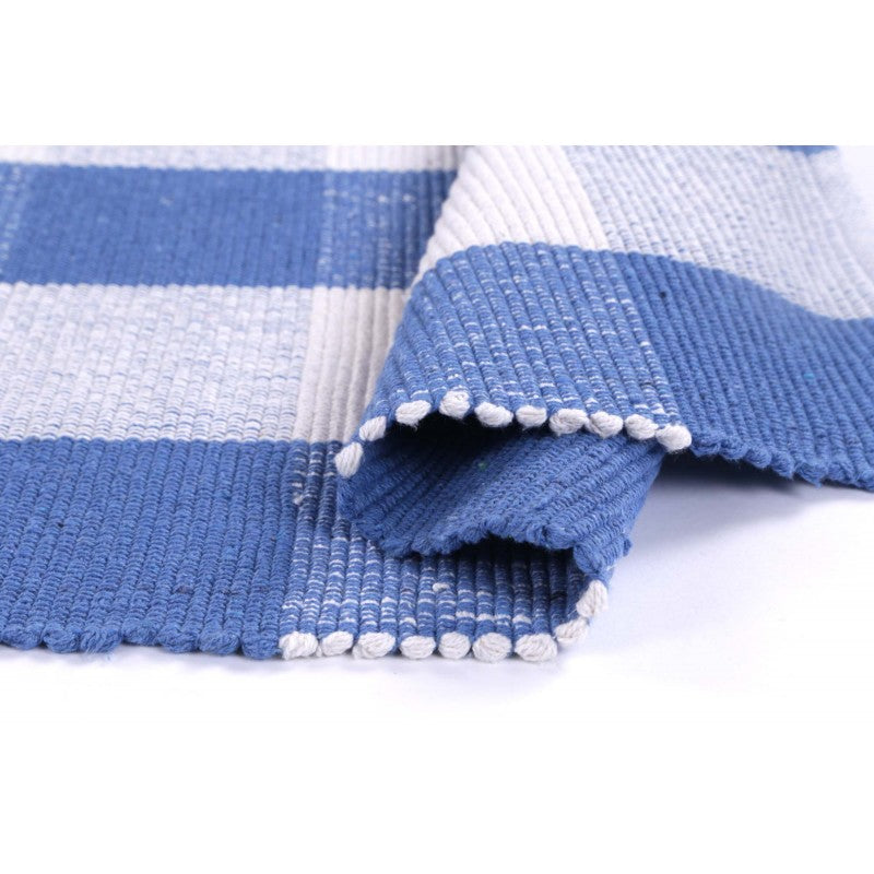 Gracey Cornflower Cotton Bath Mat - Rug