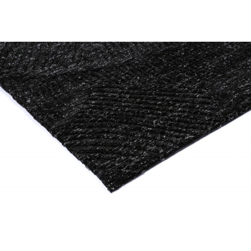 Kenzi Lustrous Forrest Black Rug