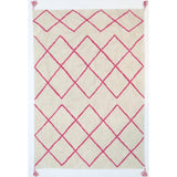 Kochela Diamond Pink Rug