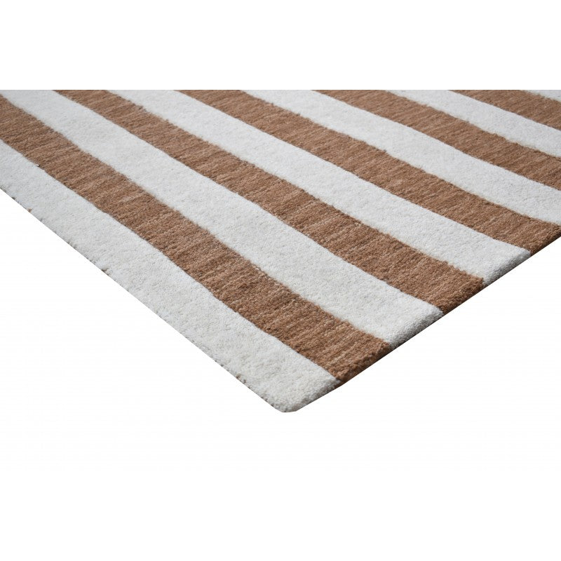 Luna Curves Rug Tan