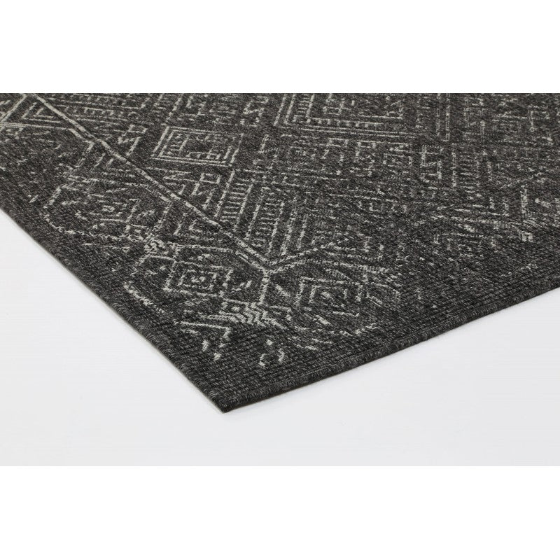 Marco Polo Tribal Black Rug