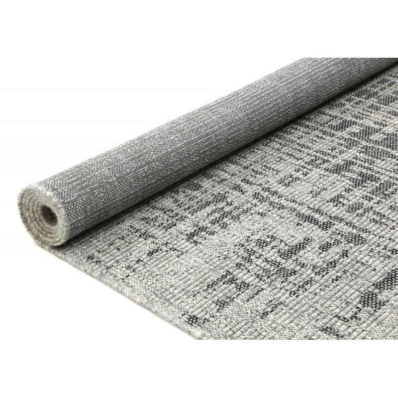 Marco Polo Abstract Grey Rug